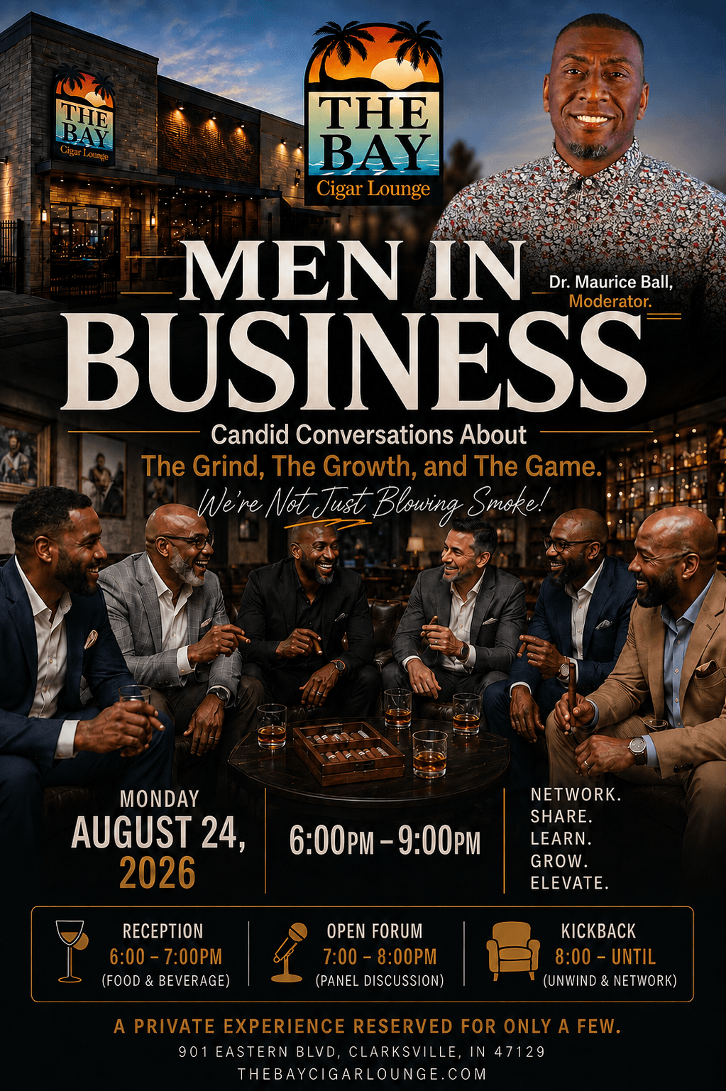 Event Flyer Men In Business
